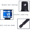 thumbnail image 2 of Labymos Impact Grade Outils à Main Pilote Prises Adaptateur Extension Ensemble 3Pcs 1/4 3/8 1/2, 2 of 8