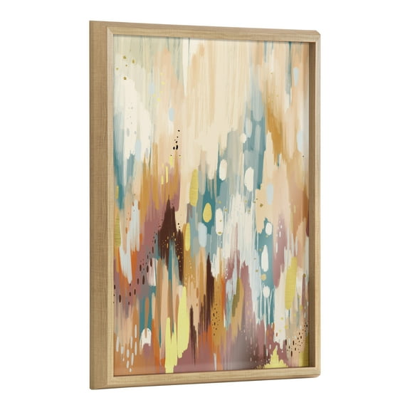 Brushstroke 133 18 in x 24 in Framed Painting Art Print, by Kate and Laurel