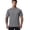 Grey, variant on Black T Shirts for Men Big and Tall Comfort Breathable Crew Holiday Tees Clothes Quick Dry Active Athletic Men's Summer Shirts,S