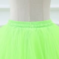 thumbnail image 5 of Tutu Skirt for Girls Layers Green Tutu Elastic Waist Ballet Dance Dress Princess Skirt Summer Princess Party Dress 2-12 Years, 5 of 5