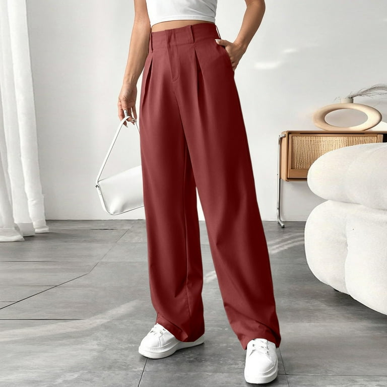 high waisted paperbag dress pants Paperbag Waist Pant – New York & Company main image 1