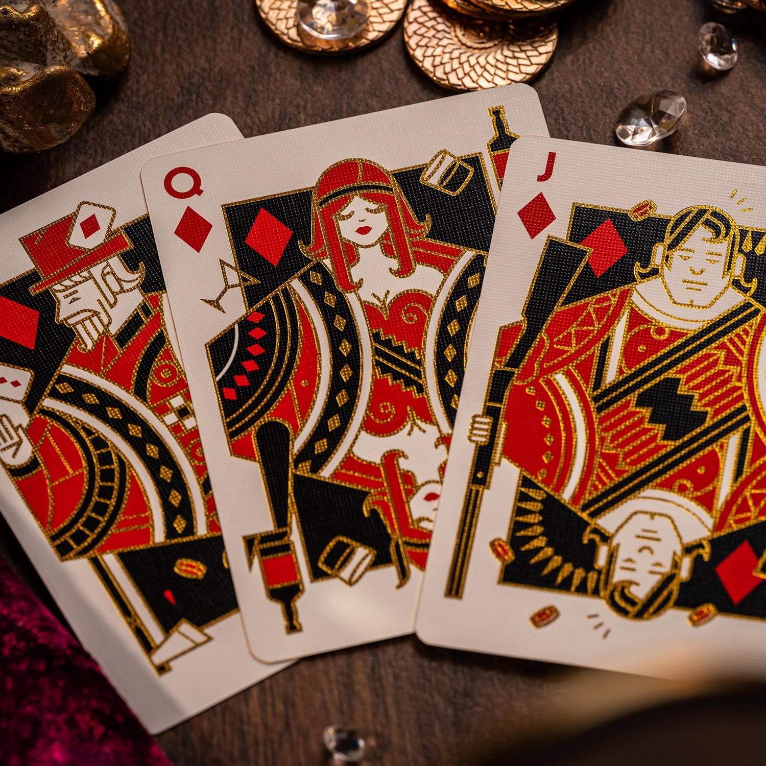 The Gentleman Thief (Secretus Rex) Playing Cards by Giovanni Meroni/TWI