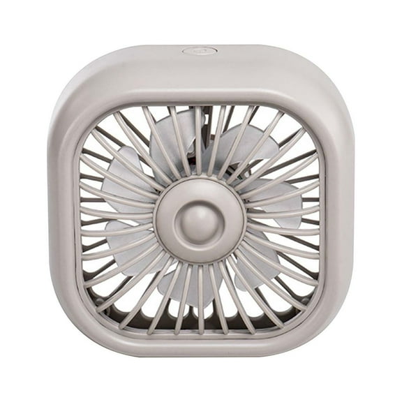 Needhep Quiet Fans With Remote,Portable Fan for Stroller, Oscillating Pedestal Fan, Small Personal Fan, Usb Mini Fan (Khaki)