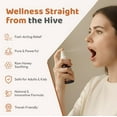 thumbnail image 2 of BEE & YOU Organic Propolis Ginger Raw Honey Throat Spray with Antioxidants & Menthol, 1 Fl Oz, 2 of 7