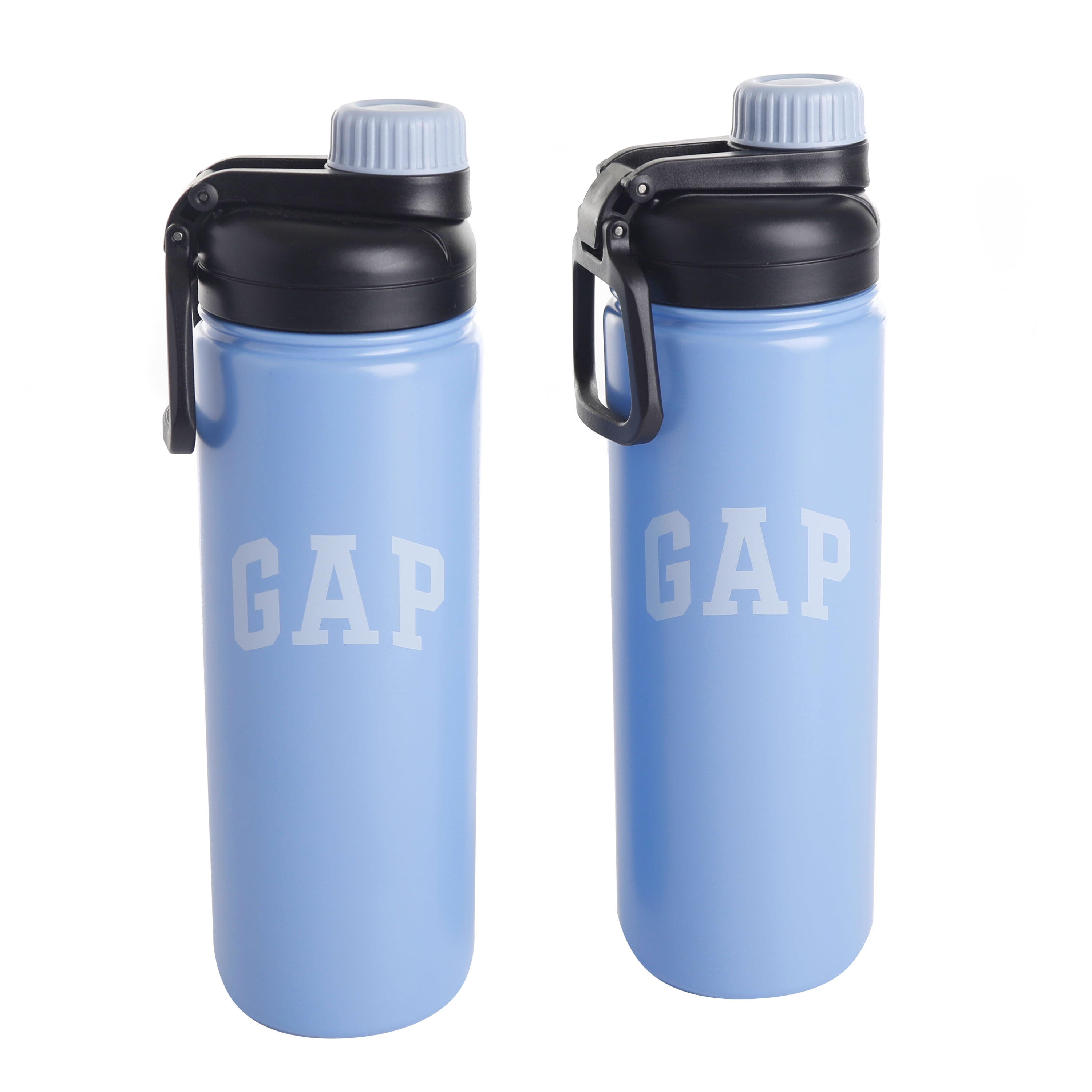 TWO WATER  DRINK  BOTTLES 2 STAINLESS STEEL  700ml SALE ONE WEEK ONLY 