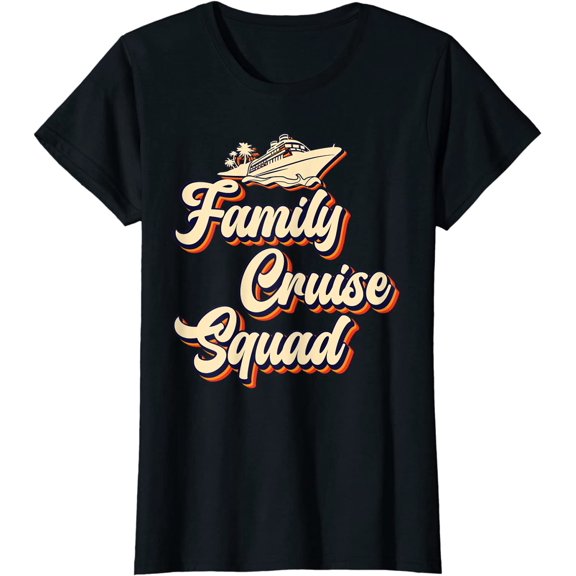 Cruise Ship Family Cruise Squad Funny Family Cruise T-Shirt