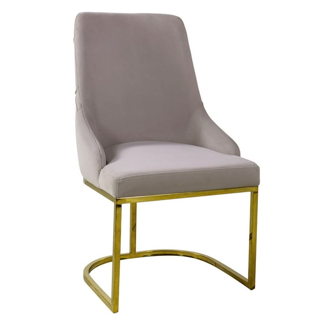 Silla de Comedor Kessa Muebles Beige 56 x 95 x 65 cm