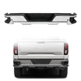 thumbnail image 2 of munirater Chrome Rear Step Bumper Replacement for Silverado Sierra w/Park 2019 2020 2021 2022 2023 GM1103219, 2 of 7
