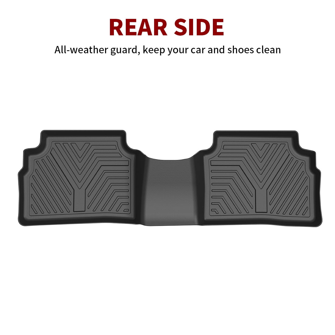 RVNI Floor Mats 2020-2023 Hyundai Sonata 2021-2025 Kia K5 (Only FWD Models, Not for AWD/Hybrid) TPE Custom Fit All Weather Sonata Floor Liners for 1st & 2nd Floor Mats Set