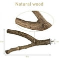 thumbnail image 3 of 4 Uds. De soporte de madera Natural, jaula para pájaros de juguete para periquitos, accesorio para suministros para loros Zhivalor  HMYH281, 3 of 7
