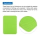 thumbnail image 4 of Parche de tela Uxcell, parches termoadhesivos 4.1"x3.0" para reparar y decorar ropa, pantalones, bolsas, paquete de 20, verde hierba, 4 of 7