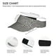 thumbnail image 3 of Balery Black And White Houndstooth Gorra deportiva con visera ajustable para mujer y hombre (talla única), 3 of 7