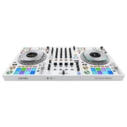 Pioneer DJ DDJ-FLX10-W 4-Channel DJ Controller White with Road Case Package