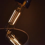 Great Value T6 LED 2W (15W Equivalent) Soft White Lamp E12 Candelabra Base Light Bulb