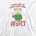 thumbnail image 2 of South Park No Stupid Questions Unisex Adult Pull-Over Hoodie,White, 3X-Large, 2 of 6