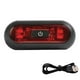 thumbnail image 1 of Lámpara LED para casco trasero de motocicleta FLhrweasw luz trasera de advertencia impermeable IPX4, 1 of 9