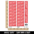 thumbnail image 2 of Rough Draft Double Border Sticker Set - Red - Gloss Finish - 2.00" Large, 2 of 7
