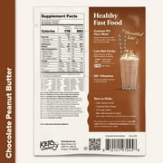Keto Chow Chocolate Peanut Butter Ultra Low-Carb Meal Shake, Single Meal