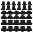 thumbnail image 2 of Miniature Black Plastic Clown Hats for Party Crafts Decorative Supplies Enhances Joyful Atmosphere Small Size, 2 of 4