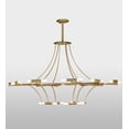 thumbnail image 3 of Meyda Tiffany 147882 Ison 36 Light 87" Wide Ring Chandelier - Brass, 3 of 6