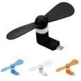 thumbnail image 3 of HEVIRGO Summer Mini Portable Mute OTG Micro USB Mobile Phone Air Cooling Fan for Android, 3 of 9