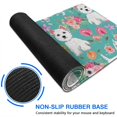 thumbnail image 6 of Long Mouse Pads for Desk,Schnauzer Dogs Desk Mats on Top Of Desks, Desk Mouse Pad Extra Large with 3mm Non-Slip Base and Stitched Edge for Gaming,Office,Work,Home 31.5"x15.7", 6 of 6