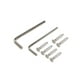 thumbnail image 5 of Placa adaptadora para volante de 70mm, aleación de aluminio, apta para Logitech G20, repuesto Plata Zulema Adaptador de volante, 5 of 8