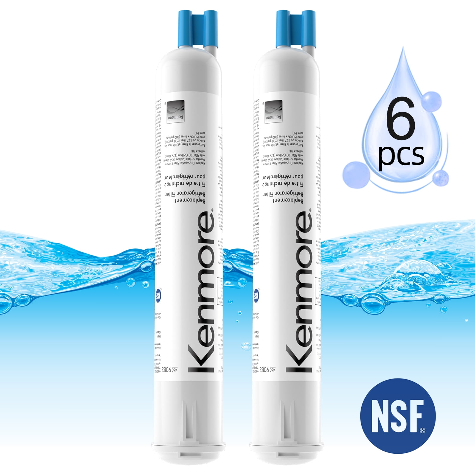 2PACK  Fit for Kenmore 9083 4609083 9020 9030 Refrigerator Water Filter