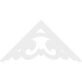 thumbnail image 2 of Ekena Millwork 72"W x 36"H x 1"P (12/12) Pitch Preston Architectural Grade PVC Gable Pediment, 2 of 5