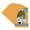 Golden Orange, variant on Carnelian Orange Picture Frame Mat for 11x17 Frames - Oval Opening for 9x14 Photos - 1 Mat