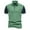 Green, variant on WREESH Men's Two-Tone Henley Shirt Casual Short Sleeve Button-Down with Turndown Collar & Lightweight Fabric for Street Style