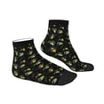 thumbnail image 3 of Bingfone Bee Floral Design Patterned Men'S Women'S Casual Cotton Socks, 3 of 9
