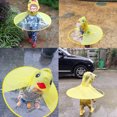 thumbnail image 3 of Bangcool Imperméable pour Enfants Dessin Animé Mignon Poncho de Pluie Réutilisable avec Capuche, 3 of 10