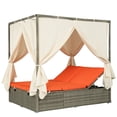 thumbnail image 5 of U_Style Adjustable Sun Bed With Curtain,High Comfort,With 3 Colors (old sku:WY000312AAO), 5 of 9