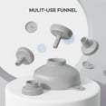thumbnail image 3 of Wide Mouth Versatile Funnel, Canning Funnels For Kitchen Use, 3 of 4