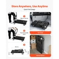 thumbnail image 4 of Foldable Push Cart Dolly 1000 lbs Capacity Folding Platform Truck with Swivel Wheels Moving Hand Truck Flatbed Cart Space Saving Push Handle Easy Storage 35.2 x 23.4 x 33.5 in, 4 of 12