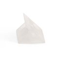 thumbnail image 2 of 100 White Plastic Reinforcement Cleat Screw Shelf Furniture Drawer Wedge Support Fitting Right Angle Assembly Repair Bracket, 2 of 5