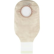 Hollister New Image Drainable Ostomy Pouch 18183, Lock n Roll Closure, 12 Length, Beige, 2-1/4 Opening, AF300 Filter, Red Color Match, 10 Count