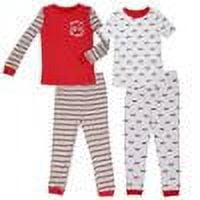 Boy Pajamas Toddler Pj Pants Sleepers Kid Sleepwear Set 2T, Bicycles