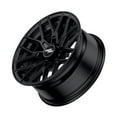 thumbnail image 7 of RockTrix RT104 15in Wheels 15x7, 4x156 Bolt Pattern, 4+3 offset, ATV UTV SxS Rims, Compatible with Polaris Sportsman RZR Ranger Ranger Crew, 4/156 Matte Black, Set of 4, 7 of 7