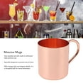 thumbnail image 3 of Tasse Mule Moscou, Tasse Moscow en Acier Inoxydable 304, Tasses à Cocktail de Vin Rouge, Poignée Ergonomique pour Café Vin, 3 of 8