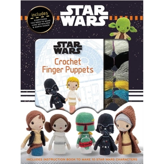 Pre-Owned Crochet Kits: Star Wars Crochet Finger Puppets (Mixed media product)