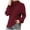 Wine, variant on gakvbuo Chunky Turtleneck Sweaters For Women Long Sleeve Knit Sweater Jumper Oversized Lightweight Mockneck Loose Fit Cable Knit Pullover Jumper Tops