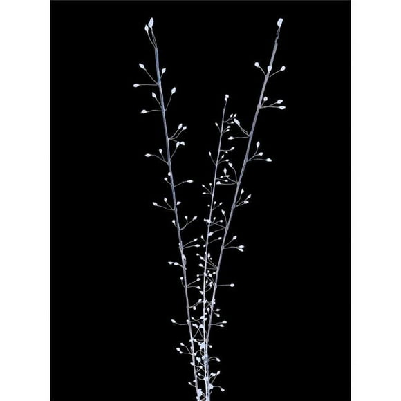 Celebrations 9071068 38 in. LED Pure White Lighted Branches Accessory