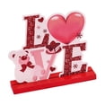 thumbnail image 2 of Letrero de el Valentín Letrero de romántico Decoración pa el Valentín, AMOR perfecl Centros de Mesa, 2 of 8