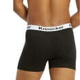 thumbnail image 2 of 6-Pack Men's Cotton Spandex Boxer Briefs, Multi-Colors, 3XL, 2 of 4