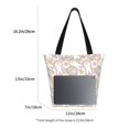 thumbnail image 3 of Disketp Retro Hippie Groovy Easter bunny Bolsa de Hombro Casual para Mujer, Bolso Cruzado para Compras, Viajes y Uso Diario, 3 of 6