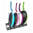 Adjustable Pan Rack Pot & Lid Holder Organizer Pot & Lid Rack