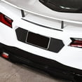 thumbnail image 5 of TINKI 3D Carbon Fiber, Rear License Frame Sticker Compatible with Corvette C8 Stingray Z06 Z51 2020 2021 2022 2023, License Plate Frame Decorative Decal Accessories, 5 of 10