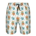 thumbnail image 3 of Goofa Sea Turtle Printed Mens Swim Trunks Summer Quick Dry Short Beach Swimwear Bathing Suits-X-Large, 3 of 9